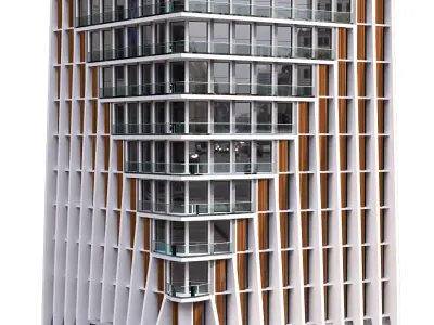 RESIDENTIAL BUILDING NO10 A 3D model