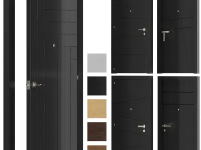Interiors Doors 3 3D model