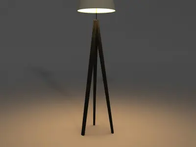 Emme Floor lamp Armani Casa 3D model