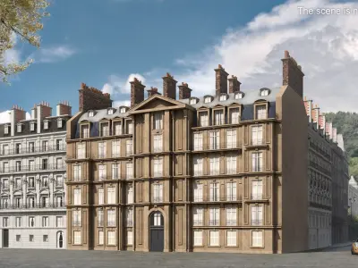  Paris Buildings Collection 
