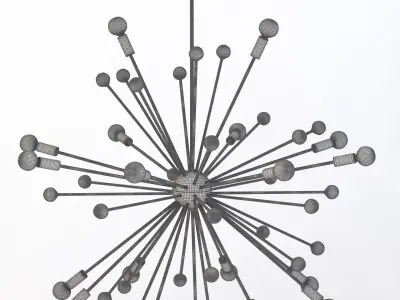 Imogene Large Chandelier by Arteriors 3D model