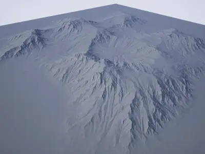 165 PNG Heightmaps - 8k resolution Low-poly 3D model