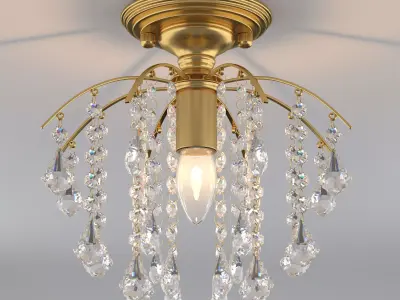Crystal Chandelier 3D model