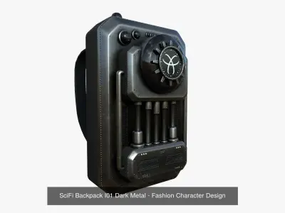 10 SciFi Backpack I Collection - Fashion Character Design