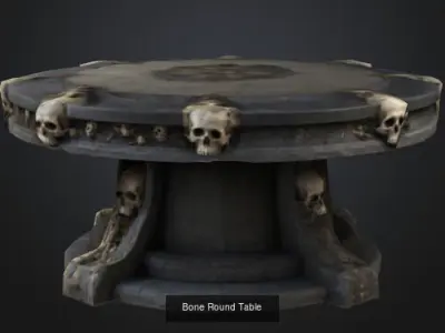 The Bone King Collection 3D Model Pack