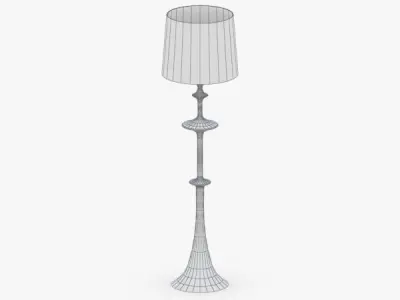 1363 - Table Lamp Low-poly 3D model