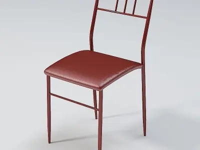 Red Chair 03 3D model