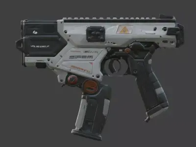 Advanced Tactical Field Scanner 3D Model Low-poly 3D model