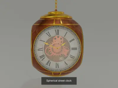 Classic Clock 3D Model Pack