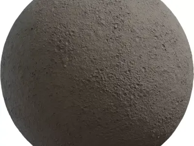 Realistic Dry Grey Soil Ground Texture