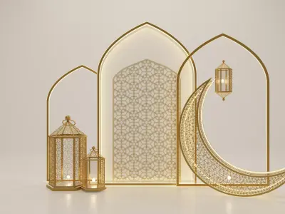 Ramadan Decor 3D model