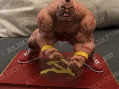 Street fighter - Zangief 3D print model