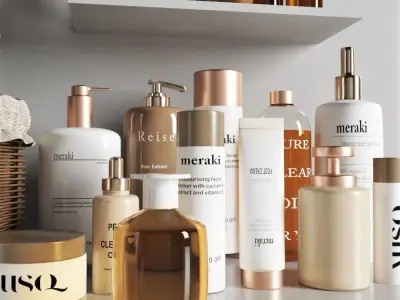 Bathroom accessories04 3D model