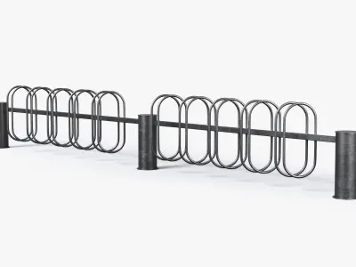 Bicycle Parking 3D model