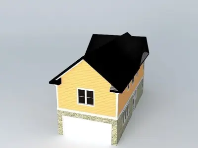 Little Townhouse Free 3D model