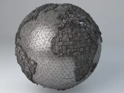 Sci-Fi Shapes - The Earth 3D model