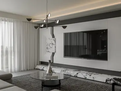 Apartment interior scenes      3D model get