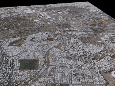 Lusaka - Zambia 3D model