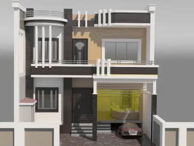 Modern Home 3D model