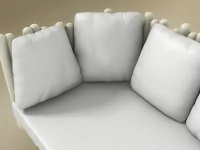 Canisse Divano Sofa Serralunga 3D model