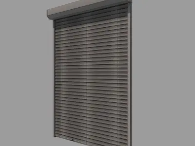 Roller Shutter 3D model
