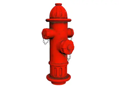 3D model HYDRANT fire Low-poly 3D model