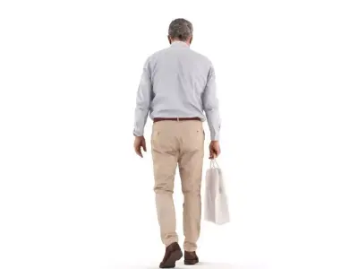 Richard posed 5 3D model