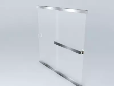 Shower Door Free 3D model