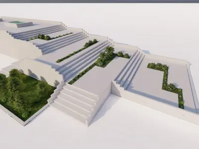 park-public park-Private Park Landscape Urban 3D model