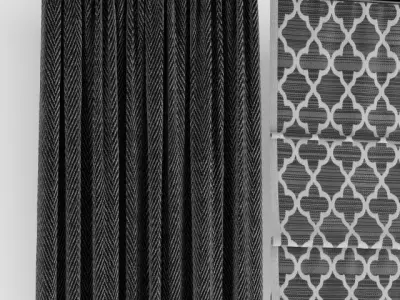 Curtain 78 3D model