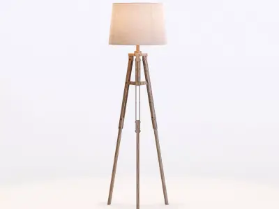 Ailis 62 tripod floor lamp 3D model