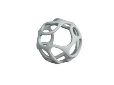 SciFi Cube Object No 22934 Low Poly Shape Texture