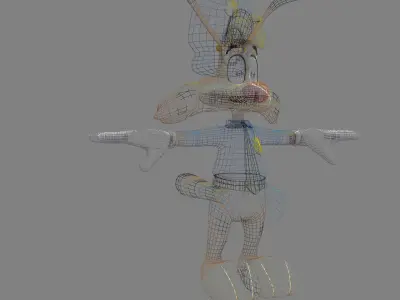 Bonkers D Bobcat 3D model