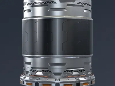 Sci Fi Container M 1 3D model