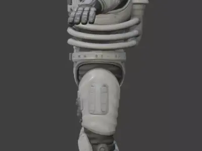 Astronaut Spacesuit 3D Model 3D model