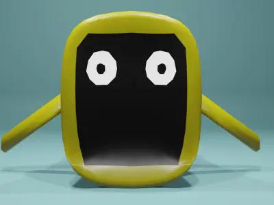 The Backrooms BONE THIEF 3D model