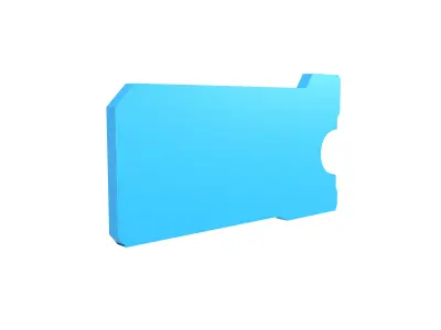 UHD High tech Graphical Interface v13 003 Low-poly 3D model