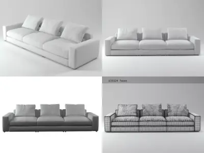 Jagger High Back 313 3D model