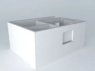 suhelenorkut box with window Free 3D model