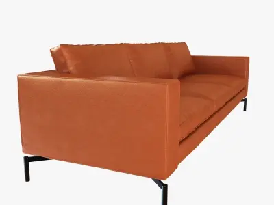 standard leather 104 inch sofa by BluDot  3D model