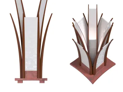 Chicago table lamp 3D model