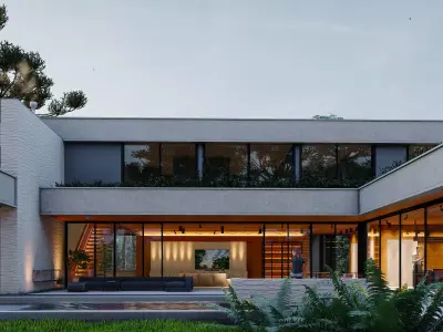 Aspen House in lumion 3D model
