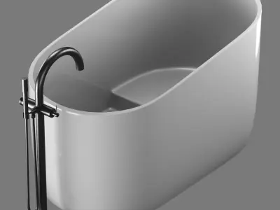 Bathtub Rexa 3D model