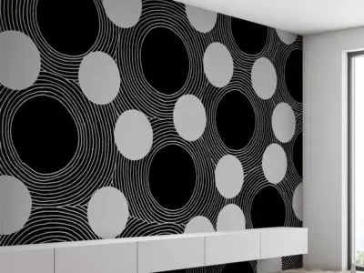 Concentric Circles Polka Pattern Texture  Texture