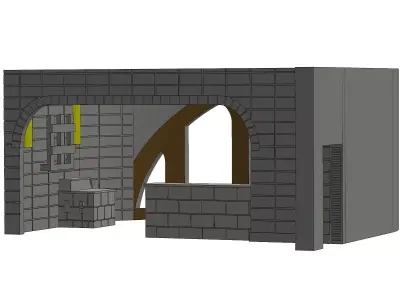 Scrap Tech Deal House Diorama 3D print model