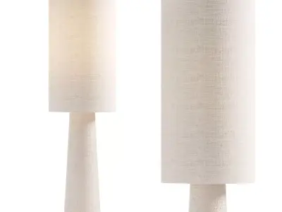 Floor lamp Aria 3D model