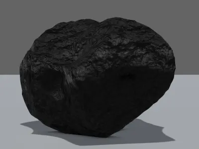 Stone rock Free low-poly 3D model