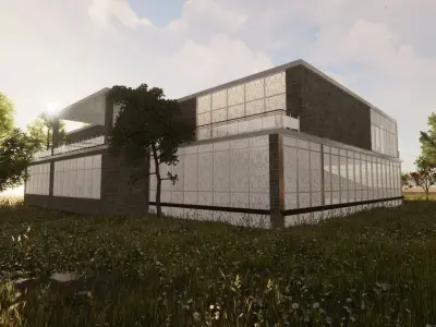 Revit Community center 2020 3D model