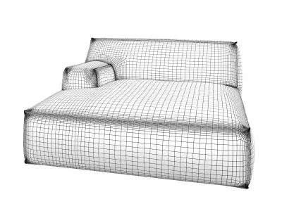 Damasco Dormeuse 3D model