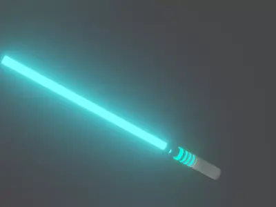 lightsaver star wars light saber Free 3D model